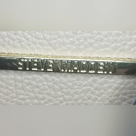 Steve Madden Two Tone Gray Tote Bag - Picture 3 of 12